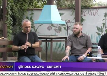 Şair / Yazar Erdal Bila’nın Sunumuyla Edremit’te Düzenlenen Şiirden Ezgiye Etkinliğinin Konukları Tayfun Hakan Kağan, Şahin Can Dede, Çağlar Gökçimen, Özgür Doğan, Özer Başyiğit Ve Murat Betim. – Özel Program Can TV’de.