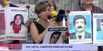 1019. Hafta Cumartesi Anneleri Eylemi.