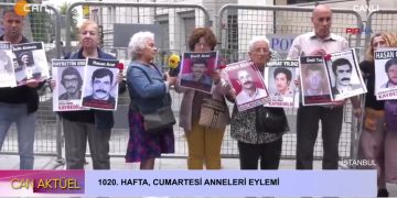 1020. Hafta Cumartesi Anneleri Eylemi.