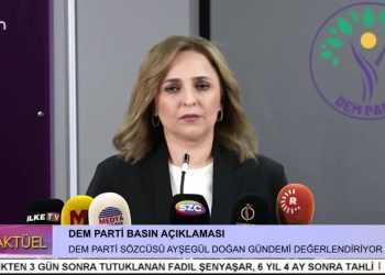 DEM Parti Sözcüsü Ayşegül Doğan Gündemi Değerlendiriyor.