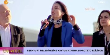 ESENYURT BELEDİYESİNE KAYYUM ATANMASI PROTESTO EDİLİYOR