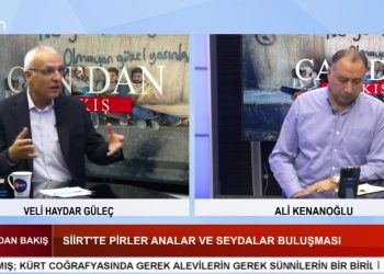 AABF Kongresi – Siirt’te Pirler Analar Ve Seydalar Buluşması – İstanbul Barosu Yeni Başkanı Prof. Dr. İbrahim Kaboğlu Oldu – Yeni Bir Açılım Süreci Mümkün Mü ? – Kürtler Yeni Bir Açılım Sürecini Nasıl Yorumluyor ? – Veli Haydar Güleç Ve Ali Kenanoğlu İle Can’dan Bakış.