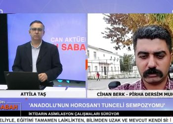 Attilâ Taş’ın Sunumuyla Can Aktüel Bu Sabah Programının Konukları Pirha Dersim Muhabiri Cihan Berk Ve İşçi Emekçi Mitingi Sözcüsü İpek Bozkurt.
