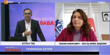 Attilâ Taş’ın sunumuyla Can Aktüel Bu Sabah’ın konuğu SES Eş Genel Başkanı Nazan Karacabey. 2 Bölüm.