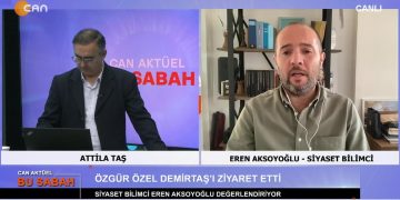 Attilâ Taş’ın sunumuyla Can Aktüel Bu Sabah’ın konuğu Siyaset Bilimci Eren Aksoyoğlu 2. Bölüm