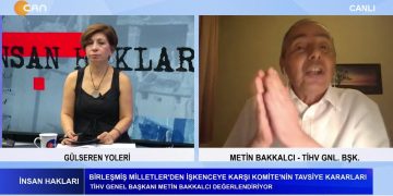 Birleşmiş Milletler İşkenceye Karşı Komite’nin Tavsiye kararları -Türkiye’de İşkence – Alternatif Raporların Önemi – Gülseren Yoleri ile İnsan Hakları Programının Bu Haftaki Konuğu Türkiye İnsan Hakları Vakfı Genel Başkanı Metin Bakkalcı.