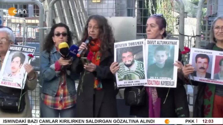 1022. Hafta Cumartesi Anneleri Eylemi.