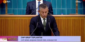 CHP Grup Toplantısı. CHP Genel Başkanı Özgür Özel Konuşuyor.