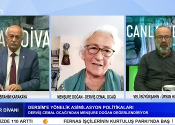 Dersim’e Yönelik Asimilasyon Politikaları – Hükümetin Düzenleyeceği Anadolu’nun Horosan’ı Tunceli Sepozyumu – İbrahim Karakaya İle Canlar Divanı Programının Konukları Derviş Cemal Ocağı’ndan Menşure Doğan Ve Üryan Hızır Ocağı’ndan Veli Büyükşahin