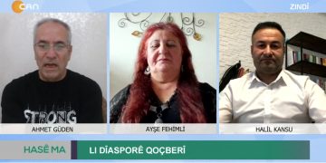 LI DÎASPORÊ QOÇBERÎ – Ahmet Güden’in Hazırlayıp Sunduğu Hasê Ma Programının Konukları Halil kansu Ve Aktîvîsta Jın Ayşe Fehimli
