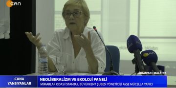 Neoliberalizm Ve Ekoloji Paneli – Arguvan – Konuşmacılar: Malatya Çevre Platformu Üyesi Hüseyin Çıplak, Mimarlar Odası İstanbul Büyükkent Şubesi Yöneticisi Ayşe Mücella Yapıcı, Şehir Planlamacısı PROF. DR. Pelin Giritoğlu, Murat Karapınar Ve MAL-ÇEP Dönem Sözcüsü Hasan Kaya