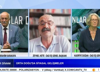 Orta Doğu’da Siyasal Gelişmeler – Alevilerin Devletle İlişkilenmesi – Cemevi Başkanlığı’nın Asimilasyon Çalışmaları – Siyaset Ve Aleviler – İbrahim Karakaya’nın Hazırlayıp Sunduğu Canlar divanıı Programının Konukları DAD Eş Genel Başkanları Zeynel Kete Ve Kardiye Doğan