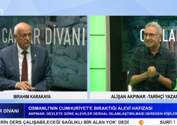 Osmanlı’nın Cumhuriyet’e Bıraktığı Alevi Hafızası – Cumhuriyet’in Alevi Politikası – Barış Süreci Ve Aleviler – İbrahim Karakaya İle Canlar Divanı Programının Konuğu Tarihçi / Yazar Alişan Akpınar