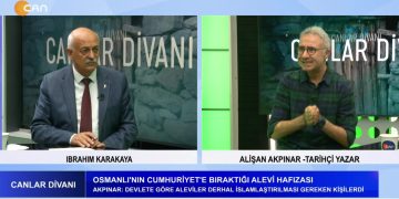 Osmanlı’nın Cumhuriyet’e Bıraktığı Alevi Hafızası – Cumhuriyet’in Alevi Politikası – Barış Süreci Ve Aleviler – İbrahim Karakaya İle Canlar Divanı Programının Konuğu Tarihçi / Yazar Alişan Akpınar