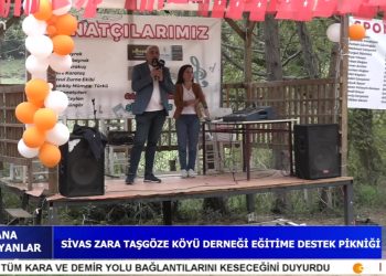 Sivas Zara Taşgöze Köyü Derneği Eğitime Destek Pikniği. Attila Taş ile Cana Yansıyanlar.