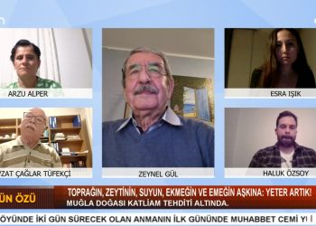 Toprağın,Zeytinin,Suyun,Ekmeğin Ve Emeğin Aşkına: YETER ARTIK ! – Zeynel Gül’ün Hazırlayıp Sunduğu Sözün Özü Programının Konukları Hukukçu Av. Arzu Alper, Gazeteci / Sosyolog Nevzat Çağlar Tüfekçi, DEŞTİN Çevre Platformu Sözcüsü Haluk Özsoy, Akbelen Ormanı Direnişçisi Esra Işık