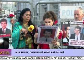 1023. Hafta Cumartesi Anneleri Eylemi.