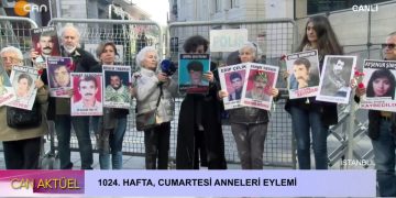 1024. Hafta Cumartesi Anneleri Eylemi.