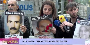 1025. Hafta Cumartesi Anneleri Eylemi.