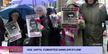 1026. Hafta Cumartesi Anneleri Eylemi.