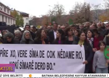 Dersim ve Ovacık Belediyelerine Kayyum Atanması Yürüyüşle Protesto Ediliyor