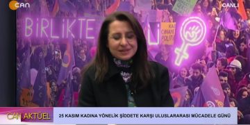 25 Kasım Kadına Yönelik Şiddete Karşı Uluslararası Mücadele Günü – Çilem Küçükkeleş İle Can Aktüel Programının Konukları Kadriye Doğan, Ezfi Türkyılmaz, Devrim Fındık, Nuray Atmaca, Nevin Yıldız, Hülya İmak