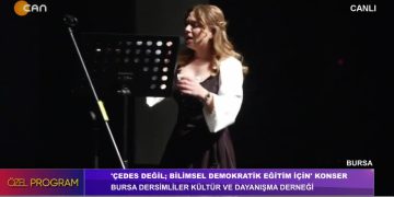Bursa Dersimliler Kültür ve Dayanışma Derneği, Eğitime Destek Amaçlı, ‘ÇEDES değil; Çağdaş, Demokratik Eğitim İçin’ Konseri