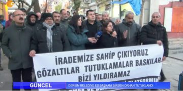 Dersim Belediye Eş Başkanı Birsen Orhan Tutuklandı.