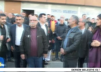 Dersim Belediye Eşbaşkanı Cevdet Konak ve Ovacık Belediye Başkanı Mustafa Sarıgül’e  6 yıl 3’er Ay Ceza Verildi