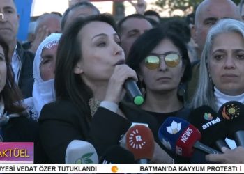 TÜLAY HATİMOĞULLARI DİYARBAKIR’DA KAYYUM’A KARŞI KONUŞUYOR