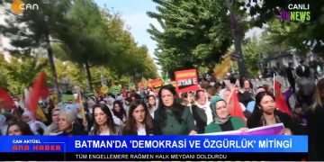 Alevi Akademisi Sempozyumu 2. Gününde – Seyit Rıza Anmaları – Batman’da ‘ Demokrasi Ve Özgürlük ‘ Mitinigi – Davutoğlu’ndan Ahmet Türk’e Ziyaret – Cengiz Holding’e Bir Kamu İhalesi Daha: Diyanet’e Elektirik Satacak – Ezgi Özer İle Can Aktüel Ana Haber