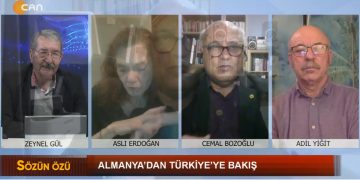 Almanya’dan Türkiye’ye Bakış – Zeynel Gül’ün Hazırlayıp Sunduğu Sözün Özü Programının Konukları Yeşiller Partisi Bavyera Eyalet Milletvekili Cemal Bozoğlu, Fizikçi – Yazar Aslı Erdoğan Ve Gazeteci Adil Yiğit