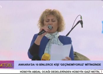 Ankara’da ‘Geçinemiyoruz’ Mitingi