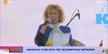 Ankara’da ‘Geçinemiyoruz’ Mitingi