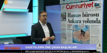 Attilâ Taş’ın sunumuyla Can Aktüel Bu Sabah programının konuğu Avukat Asya Cemre Işık.