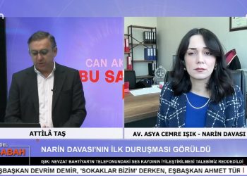 Attilâ Taş’ın sunumuyla Can Aktüel Bu Sabah programının konuğu Avukat Asya Cemre Işık. 2. Bölüm