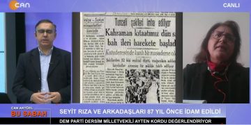 Attila Taş İle Can Aktüel Bu Sabah Programının 2. Bölüm Konuğu DEM Parti Dersim Milletvekili Ayten Kordu