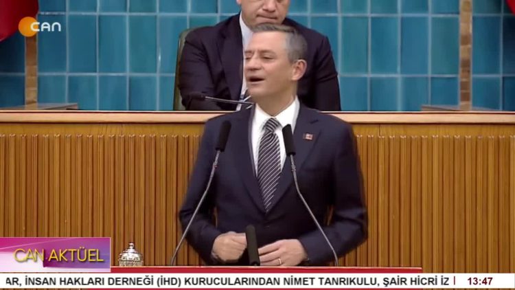 CHP Grup Toplantısı. CHP Genel Başkanı Özgür Özel Konuşuyor.