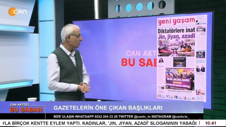 Veli Haydar Güleç ile Can Aktüel Bu Sabah’ın konuğu Mor Dayanışma’dan Cemile Baklacı.
