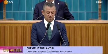 CHP Grup Toplantısı. CHP Genel Başkanı Özgür Özel Konuşuyor.