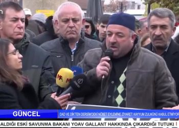 DAD ve DİK’ten Dersim’deki Nöbet Eylemine ziyaret.