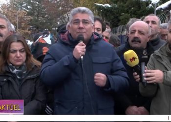 Dersim’de Kayyum Protesto Ediliyor