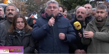 Dersim’de Kayyum Protesto Ediliyor