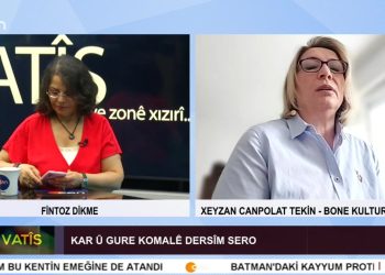 Kar û Gure Komalê Dersîm Sero, Fintoz Dikme ile Vatîs. Konuk: Xeyzan Canpolat Tekin – Bone Kulture Dersîm.