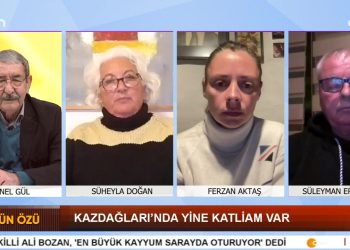 Kazdağları’nda Yine Katliam Var – Zeynel Gül’ün Hazırlayıp Sunduğu Sözün Özü Programının Konukları Kazdağları Doğal Ve Kültürel Varlıkları Koruma Derneği Başkanı Süheyla Doğan, Ekoloji Birliği Eş Sözcüsü Süleyman Eryılmaz Ve Kazdağları Kardeşliği Ferzan Aktaş