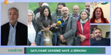 QATLÎYAMÊ DERSÎME NAYÊ Jİ BÎRKİRİN, Ahmet Güden’in Hazırlayıp Sunduğu Hasê Ma Programının Konuğu: Aktîvîsta Jın Ayşe Fehimli, İnanç Dolu.