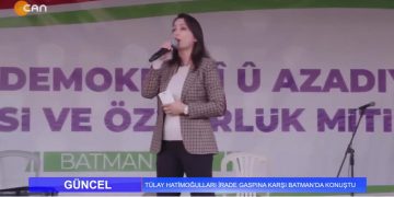 TÜLAY HATİMOĞULLARI İRADE GASPINA KARŞI BATMAN’DA KONUŞTU
