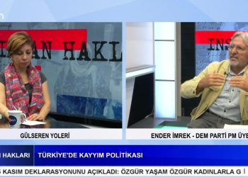Türkiye’de Kayyum Politikası – Mardin, Batman, Halfeti Ve Esenyurt’a Kayyum Atandı – Halkın İradesine Darbe Yönetimi Olarak Kayyum – Gülseren Yoleri’nin Sunduğu İnsan Hakları Programının Konuğu DEM Parti PM Üyesi Ender İmrek