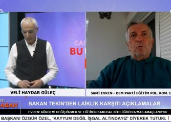 Veli Haydar Güleç ile Can Aktüel Bu Sabah’ın konuğu Dem Parti Eğitim Politikaları Komisyonu Eş Sözcüsü Sami Evren, 2. Bölüm