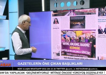 Veli Haydar Güleç ile Can Aktüel Bu Sabah’ın konuğu Mor Dayanışma’dan Cemile Baklacı.